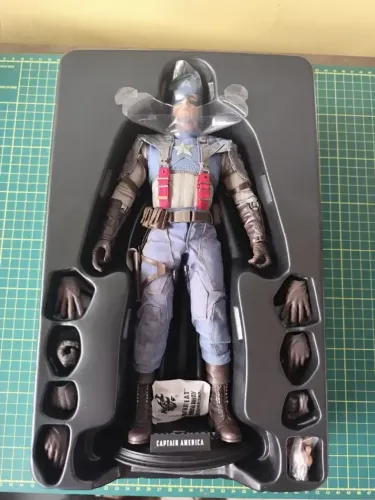 Hot Toys Capitão América primeiro vingador first avenger original boneco figura vingadores