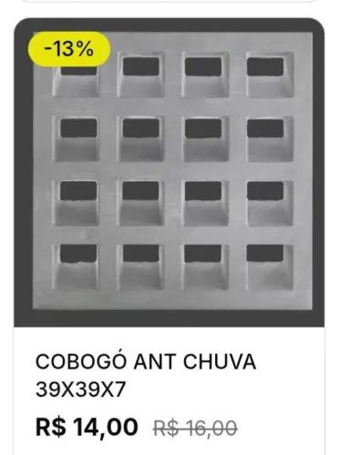 COBOGO ANTCHUVA 39X39X7 cm