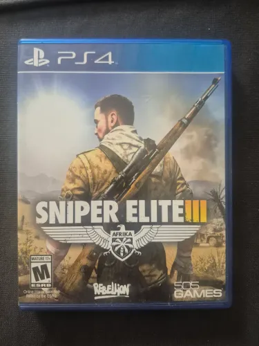 Sniper Elite III PS4 Mídia Física 