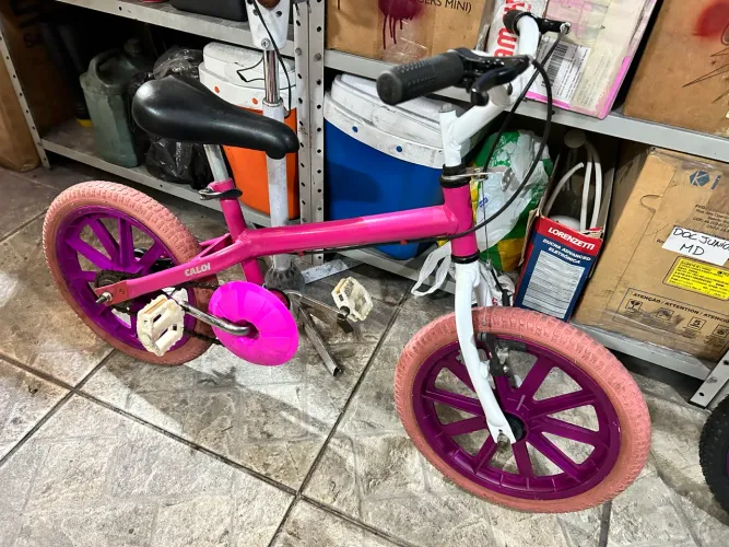 Bicicleta Caloi aro 16 revisada