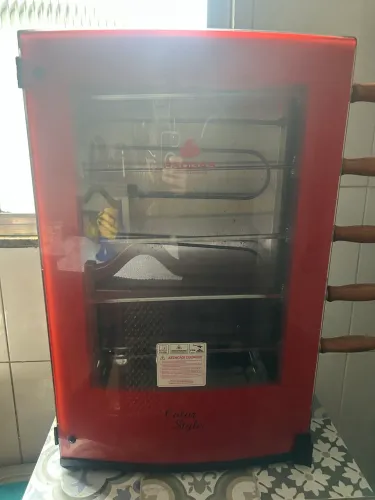 Assador rotativo 220v 100% elétrico