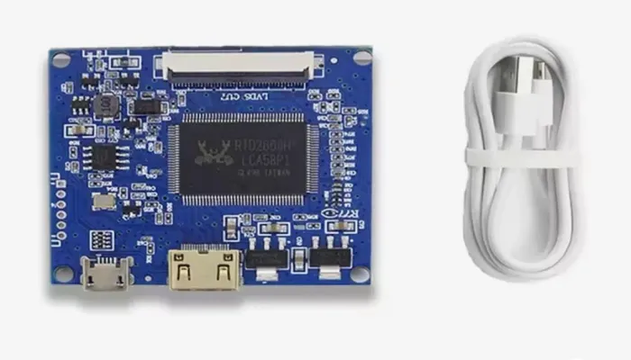 Placa controlador Mini hdmi para raspberry pi
