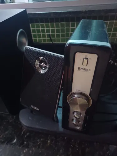 Caixa som completa Subwoofer Edifier (origianal)