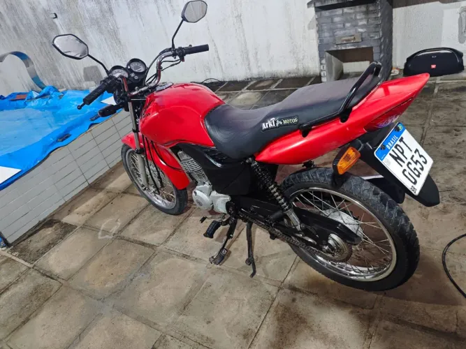 Honda fan 125 2011 partida