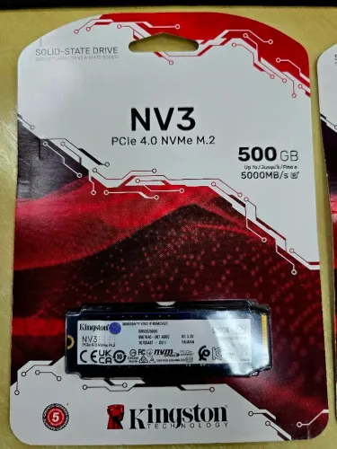 SSD NV3 Kingston 500GB Lacrado