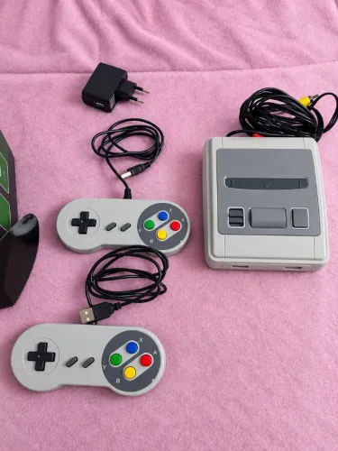 vendo SNES com 620 jogos 2 controles 