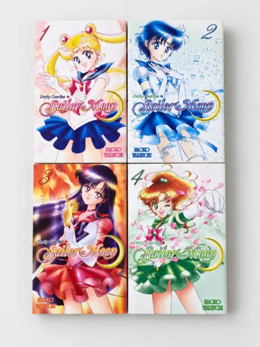 "COLEÇÃO COMPLETA SAILOR MOON + SAILOR V EM PORTUGUÊS E INGLÊS- PARA COLECIONADOR"