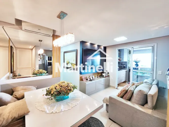 Apartamento para locação no Edifício Vision, próximo ao Jaú Serve Supermercados - Ribeirão