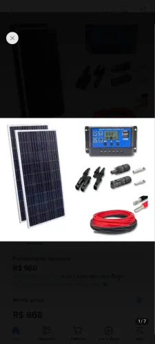 Placas solar 150wats