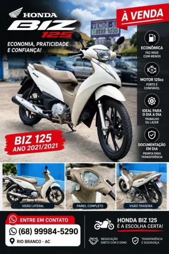 Honda Biz 125 Flex 2021