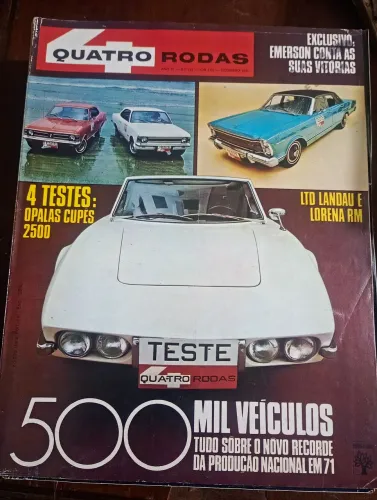 Revista 4 Rodas 4 teste opalas cuoee 2500