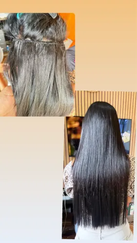 Mega hair à domicílio