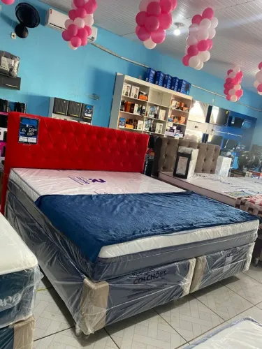Cama Super King 193x203 molas ensacadas - super oferta até dia 20.06