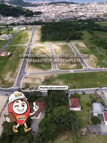 Barbada! Vendo Lote com 395 m² plano de esquina no Vivenda Praianos Forquilhas/ São José