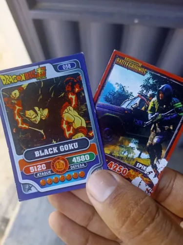 Cards: Dragon ball e Battlegrounds