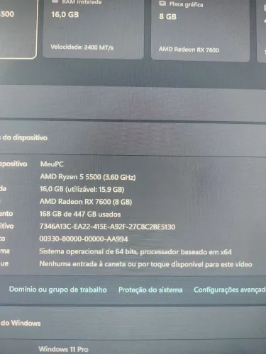 Computador/Pc Gamer