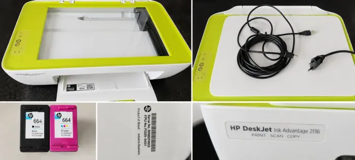 Impressora HP DeskJet Ink Advantage 2136 Multifuncional