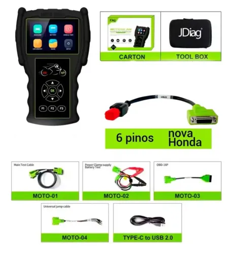JDiag M100 Pro, um scanner de diagnóstico