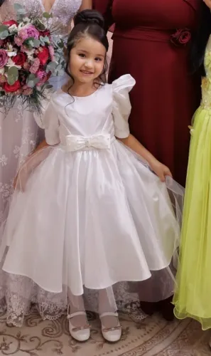 Vestido infantil Formatura Dama de honra