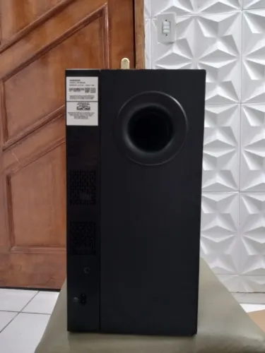 Subwoofer sem fio Samsung # PS-WK450 para Soundbar Compatível com Soundbar Samsung # HW-K