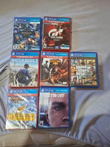 Jogos ps4 originais (Apartir 60.00)