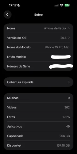 iPhone 15 pro max 256gb