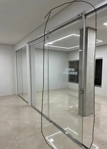 Porta de correr de blindex 10 mm preço top