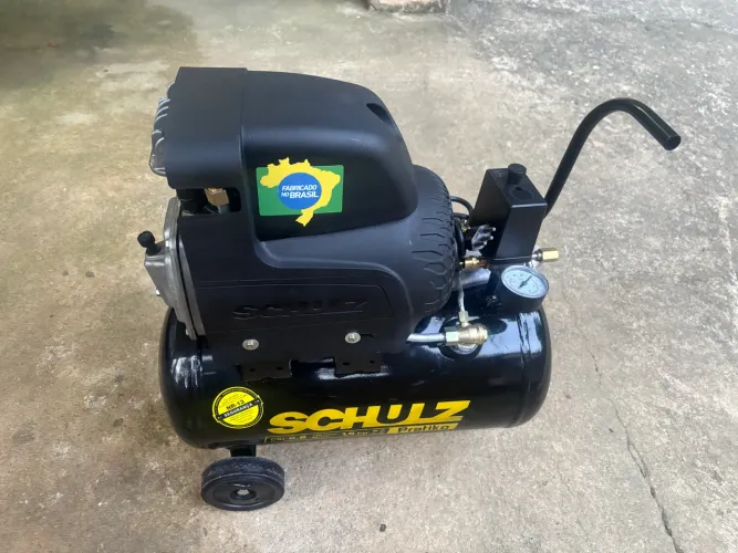 Compressor de Ar Schulz Prátiko 15L Novo