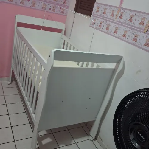 Berço cama infantil aceito cartão com taxa da maquineta