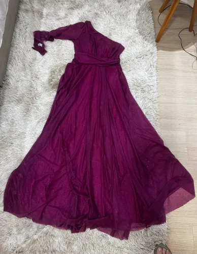 Vestido de Festa ( Rosa Fúcsia )