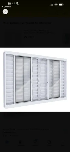 Janela lucasa 100 x 200 premium branca nova