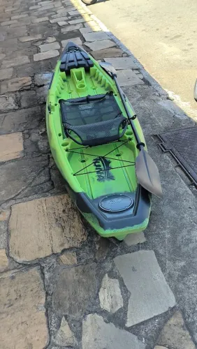 Caiaque de Pesca Tuna Pro Hidro2Eko - Novo Sem Uso