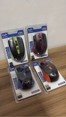 Mouse sem fio - Diversas cores