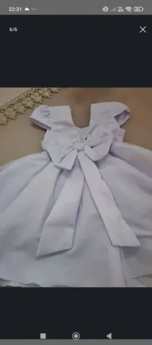 Vestido bebê/batizado/ festa/ apresentação