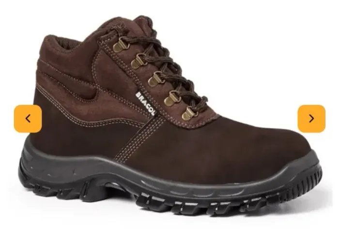 Bota de segurança com CA