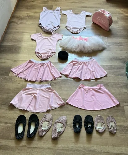 ROUPAS PARA BALLET INFANTIL EM LOTE NÃO É PARA BRECHÓ