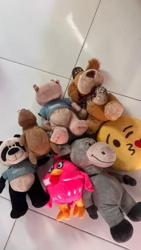Pelúcias variadas