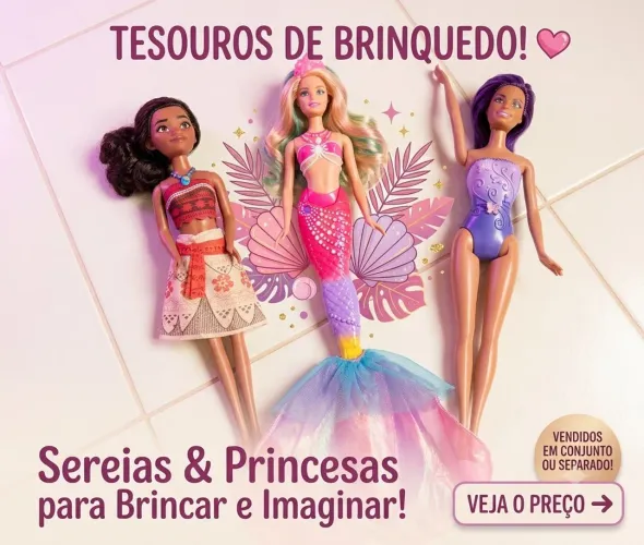 Lote Bonecas Barbie