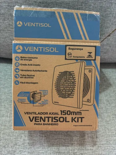 Exaustor Ventisol 150 mm bivolt 