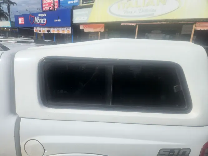 Capota de fibra da S10 Pitbull CD