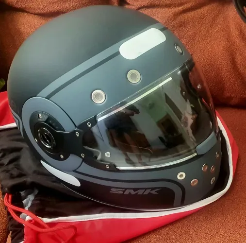 Capacete SMK retrô