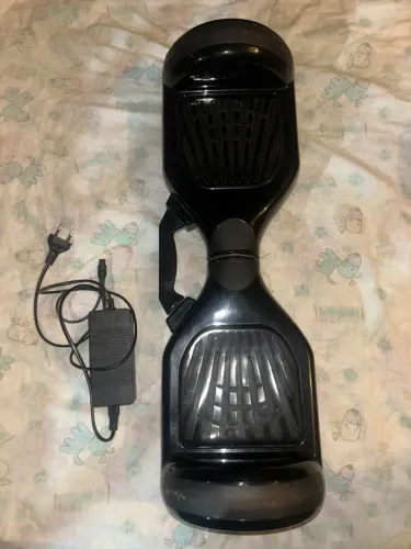 Hoverboard preto com alça 