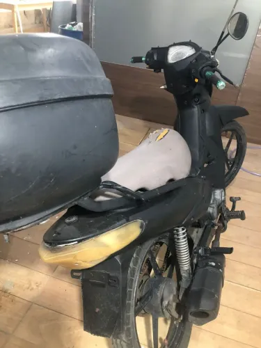 Dafra zig 50cc acelerada pada 70cc