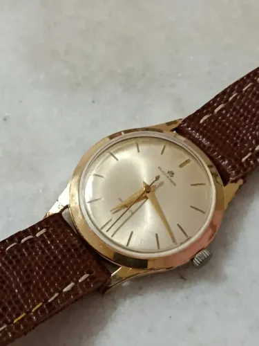 Relógio Vintage Bucherer Swiss - Relíquia Suíça a Corda (Funcionando)