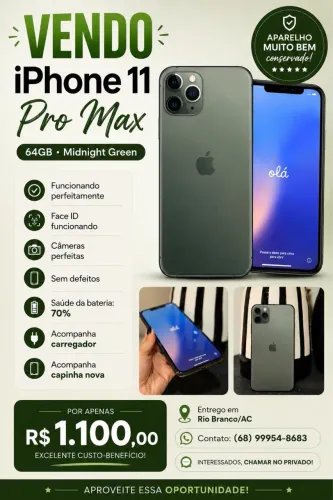 Vendo IPhone pro max 64gb