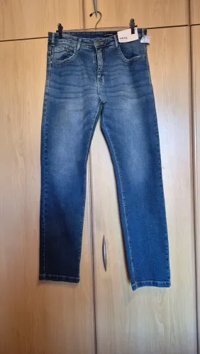 Calça Jeans Reta Marfino 46 - Nova Nunca Usada com etiqueta