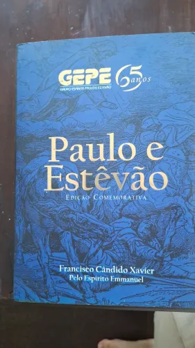 Livro espírita GEPE PAULO E ESTEVÃO