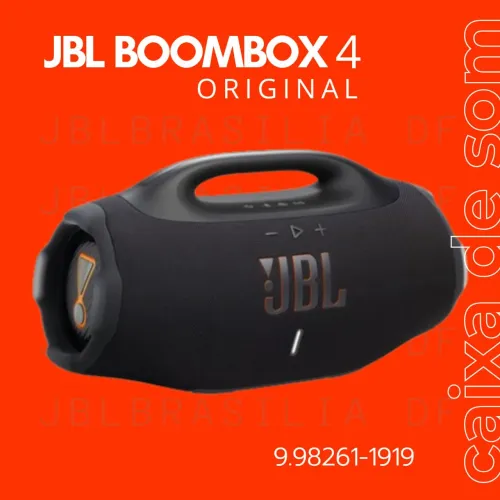 JBL BOOMBOX 4 | Garantia de 12 meses, Lacrada e NFe)