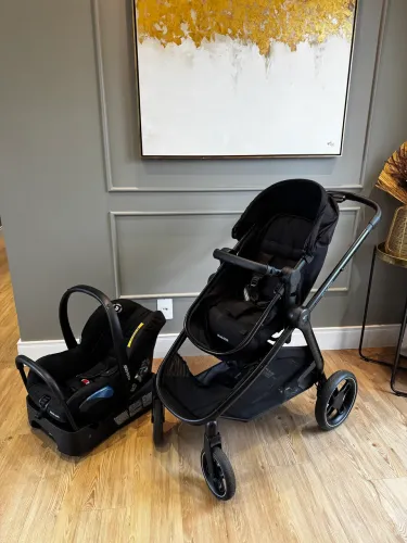 Maxi-Cosi Anna 3 Travel System Trio, Essential Black