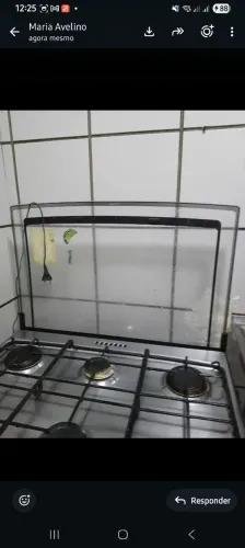 Fogão 6 bocas elétrico.